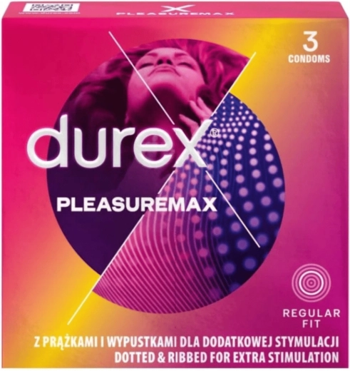 Durex Pleasure Me kondomer 3 stk.