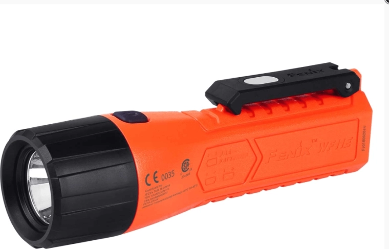 Fenix WF11E antistatisk ATEX lommelygte til eksplosivt miljø 200 lm