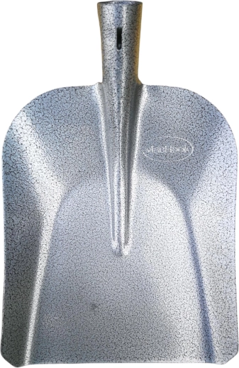 Stålstaldskovl uden skaft med hammerlak 230 × 280 mm