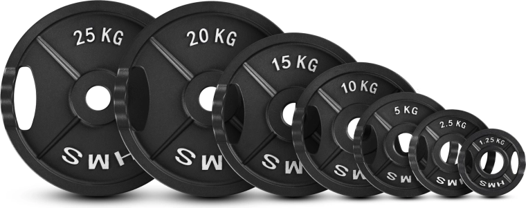 Olympisk støbejernsskive HMS TOD 2,5 kg (51 mm)