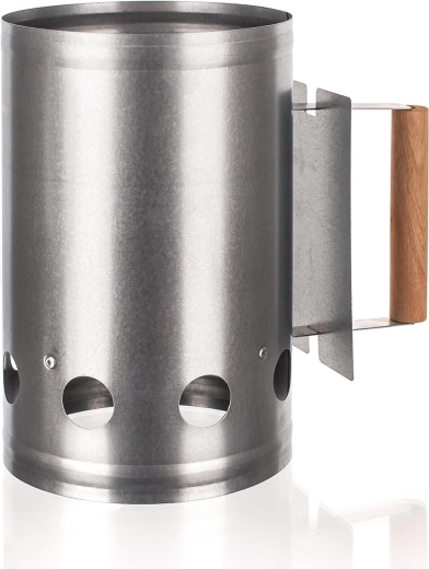 Tændstarter til trækul, galvaniseret 16,5 × 28 cm