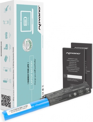 Movano-batteri A31N1601 til Asus X541 og R541 (2200 mAh, 24 Wh)