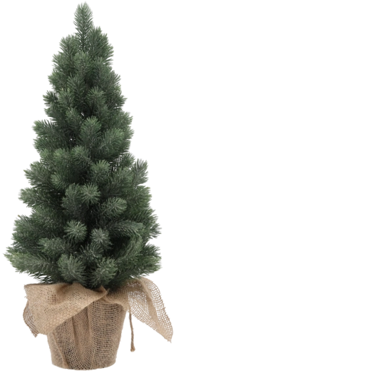 Kunstigt juletræ i potte 55 cm