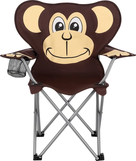 Sammenklappelig børnecampingstol NILS Camp – abe