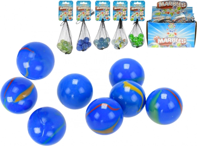 Sæt glas-kugler 25 mm (8 stk.)