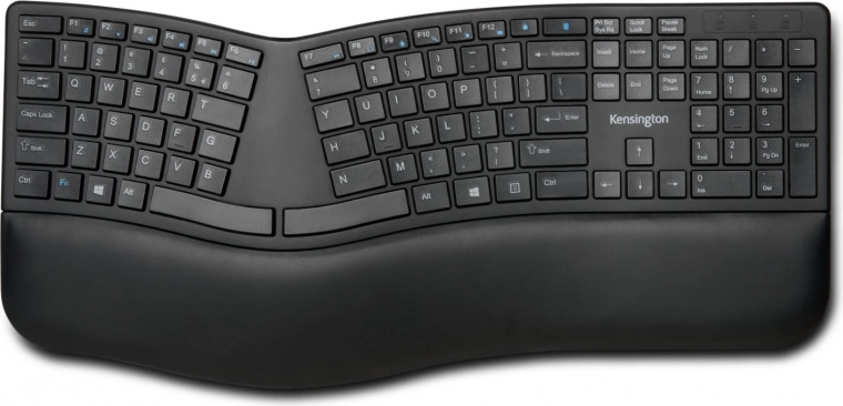Ergonomisk trådløst tastatur