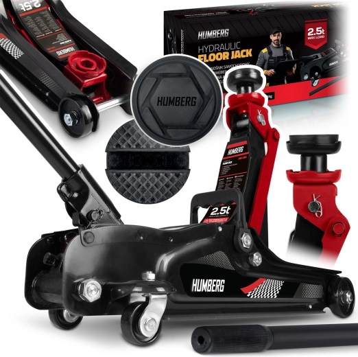 Lavprofil hydraulisk donkraft på hjul 2,5 t HUMBERG HM-380