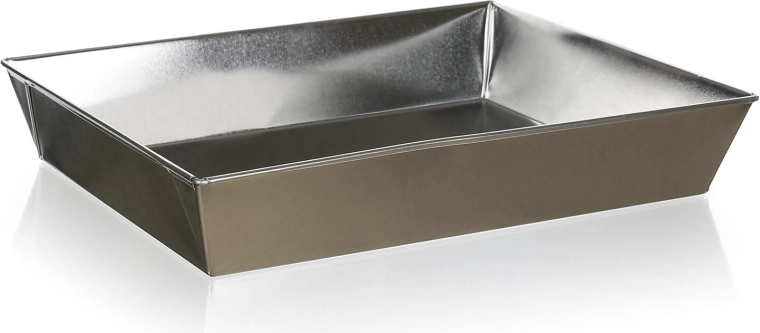 Universal bageform FANTASIA 36 × 23,5 × 6 cm, fortinnet plade