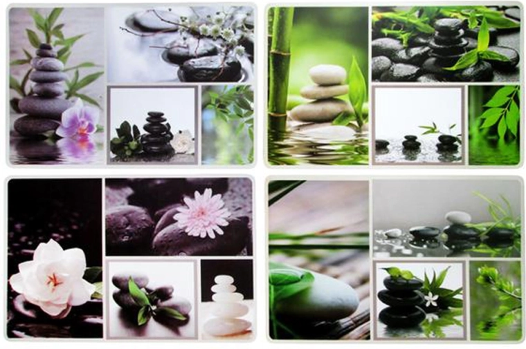 Plastdækkeserviet TORO have, 28,5 × 44 cm, mix af motiver