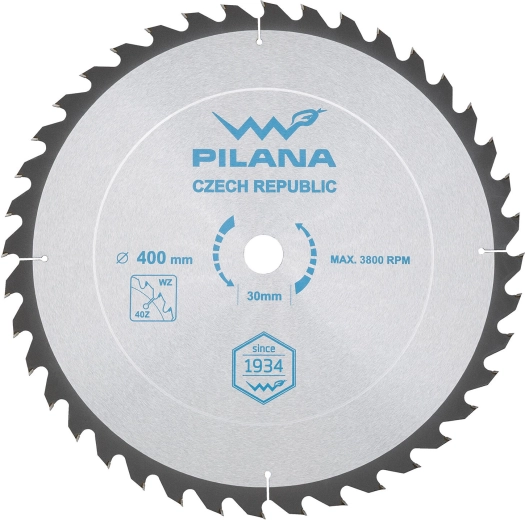 Savklinge PILANA SK 5255 WZ 400 mm, 40 tænder, 30 mm