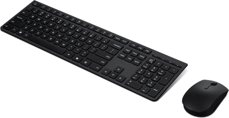 Lenovo professionelt trådløst genopladeligt tastatur og mus (US English)