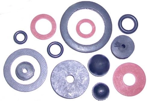 Sæt af EPDM-tætningsringe til vand og varme, 37 stk.