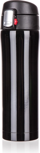 Rejsetermokande BODO 0,43 l i rustfrit stål – sort