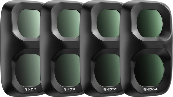 Freewell sæt med dagslys-ND-filtre til DJI Osmo Pocket 4P (ND8/16/32/64)