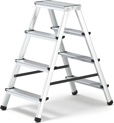 Dobbeltsidede aluminiumsstiger 2x4 HOME