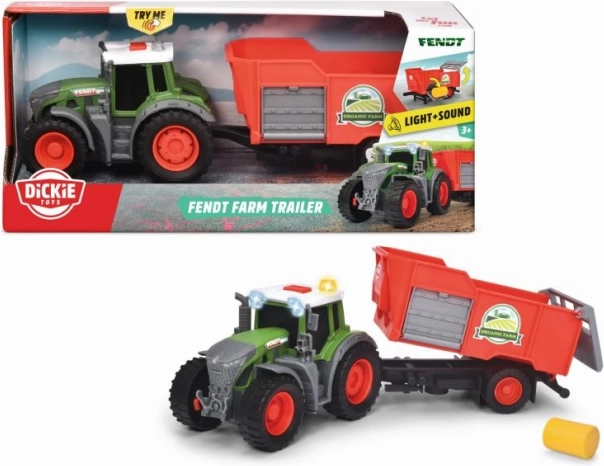 Traktor med trailer FARM 26 cm