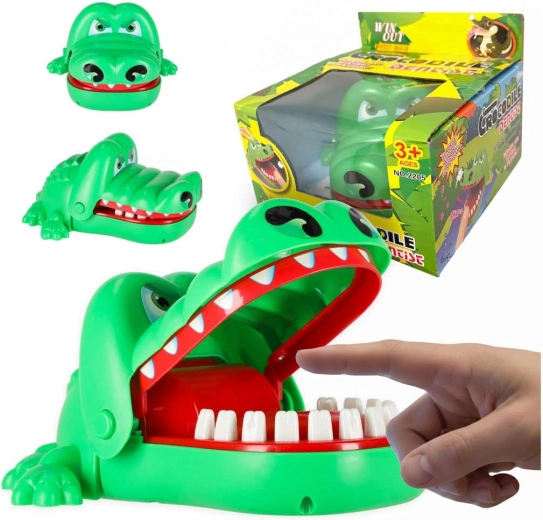 Færdighedsspil krokodille hos tandlægen