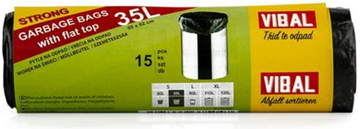 Affaldsposer 35 l, 15 stk.