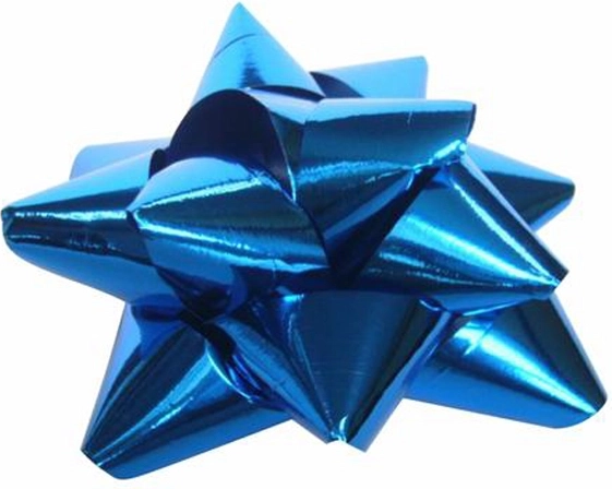 Stor metalstjerne dekoration