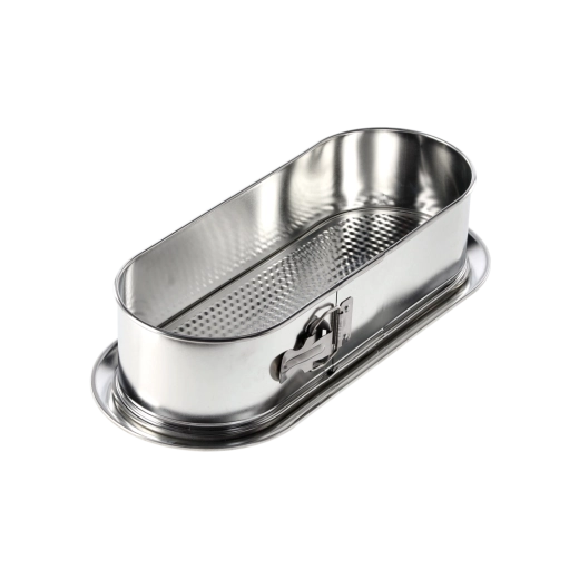 Rektangulær kageform med aftagelig bund 34 × 12 cm