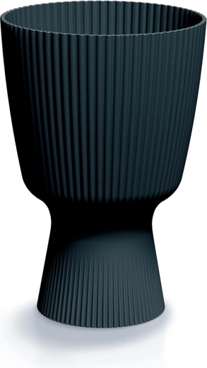 Milly Round blomsterkrukke antracit 18,8 cm