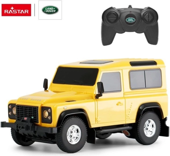Rastar Land Rover Defender RC-bil 1:24 grøn - 1 stk.