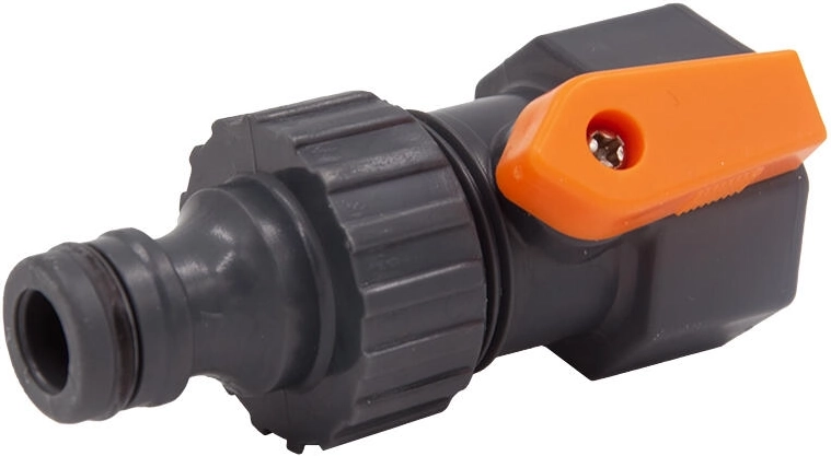 Adapter med ventil 3/4" indvendigt gevind