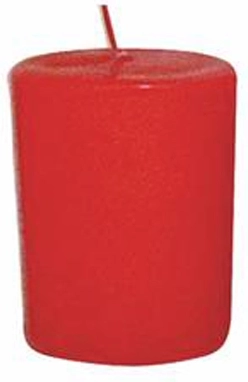 Duftlys med rosenduft, rød 4 × 4,9 cm