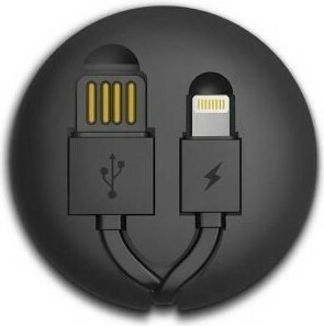 Remax RC-099t datakabel 2-i-1 micro‑USB / Lightning, sort, 1 m