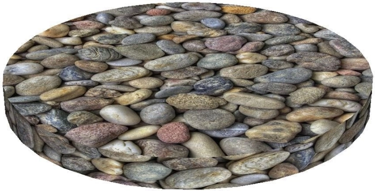 Rund hynde til havestol 40 cm KAMYKI fra Bertoni