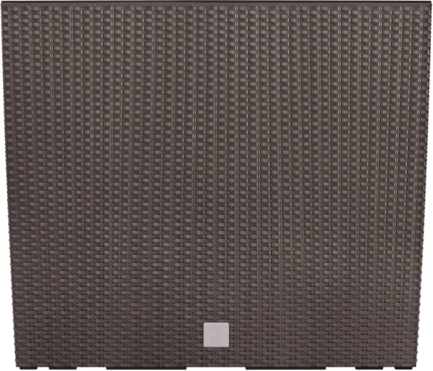 Høj altankasse Rato Case med indsats og selvvanding umbra 58 × 18 × 49,8 cm