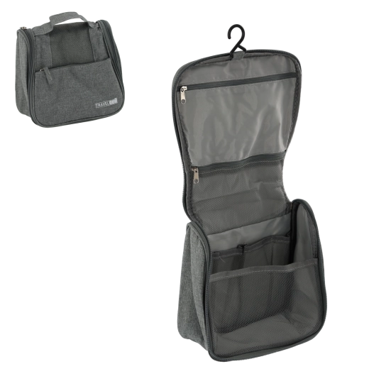 Rejsetoilettaske til ophæng 22 × 20 × 12 cm