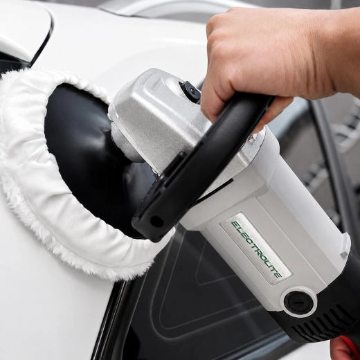ELECTROLITE elektrisk bilpolermaskine 1800 W premium detailing-sæt