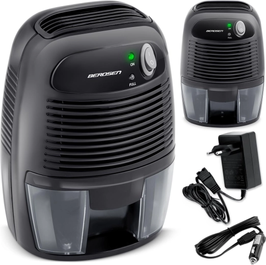Berdsen BR-68B elektrisk affugter med 12V biladapter, sort