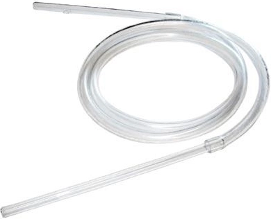 Slange til omstikning af vin 1,3 m med glasende