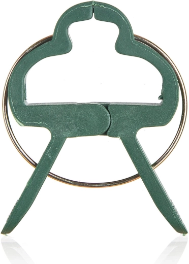 Klemmer til opbinding af planter 6 × 4,5 cm, plast, 15 stk.