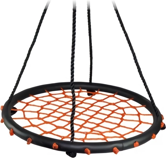 Bino Børne gyngerede sort/rød