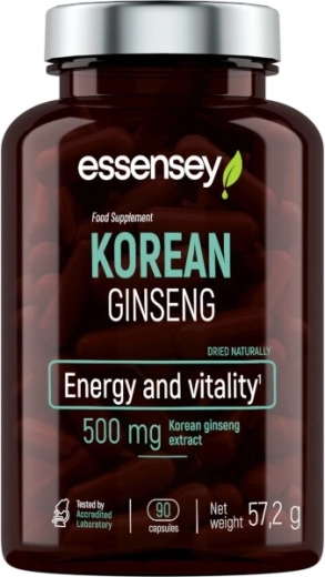 Essensey koreansk ginseng – 90 kapsler