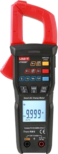 Uni-T UT202BT smart tangmultimeter med Bluetooth