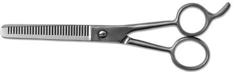 Frisør-efileringssaks i rustfrit stål 15,5 cm