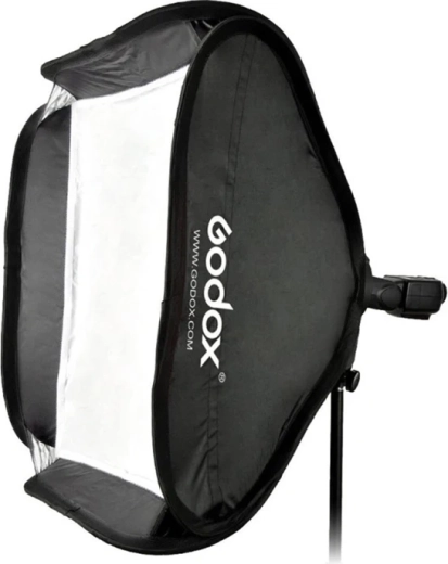 Godox sammenklappeligt softbox-sæt 80 × 80 cm med Bowens-holder (S-type)
