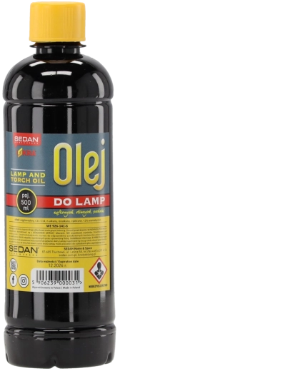 Paraffinolie til lamper og fakler 500 ml ISKRA