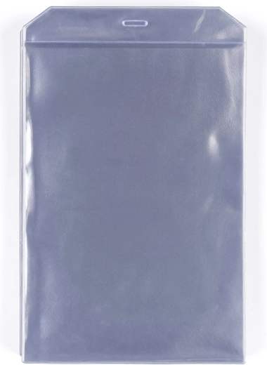 Gennemsigtigt opbevaringsomslag til A4-dokumenter PVC