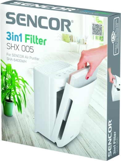 Sencor SHX 005 3-i-1-filter til luftrenser SHA 6400WH