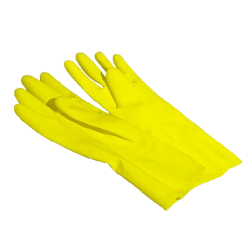 Gummihandsker til hjemmet Kuchcik M med bomuldsfor