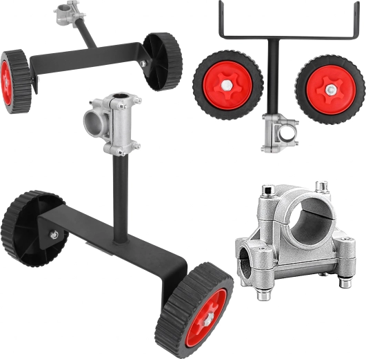 Universelle støttehjul til buskrydder og trimmer 26–28 mm