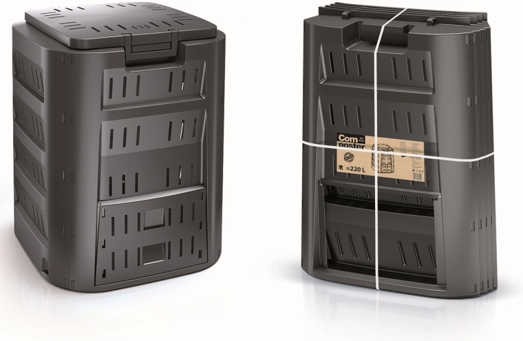 Kompostbeholder Compogreen 320 l sort