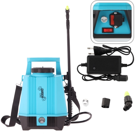 Batteridrevet tryksprøjte 5 l