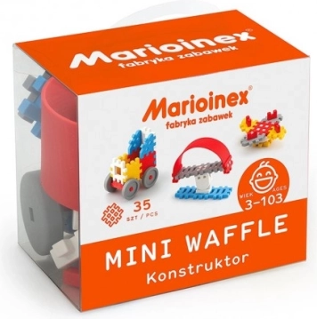 Mini Waffle til drenge - 35 stk.