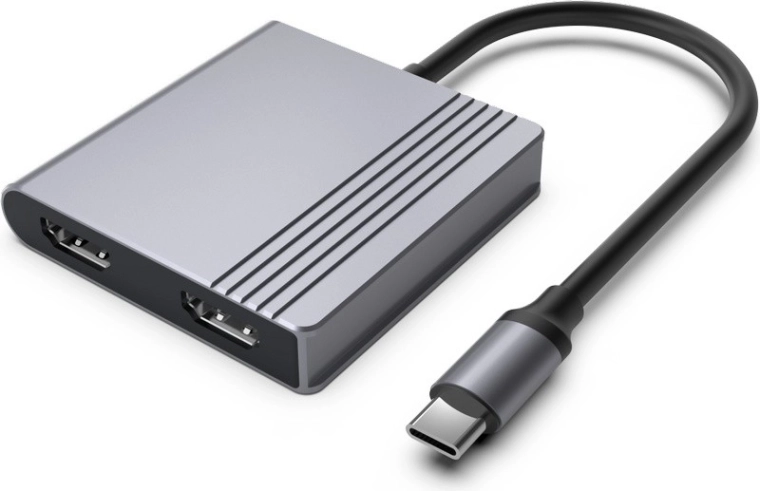 USB‑C adapter 3 i 1 med HDMI, USB og Power Delivery, stjerneskærgrå